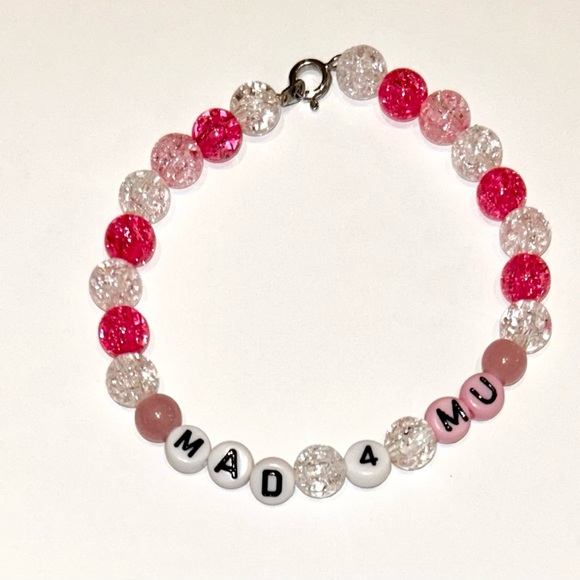 3 Pack Sorority Phi Mu Beaded Friendship Bracelets - Picture 4 of 8